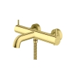 Kohlman Axel QW710AGD Gold termosztatikus, szabadon álló fürdőkád- és zuhanycsaptelep