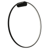 Fali lámpa Tükör fekete L 1x50W LED 90 cm Light Prestige