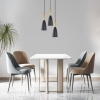 SOLIN fekete-arany 3x60W E27 függesztéklámpa Light Prestige
