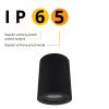 FARO fekete 1x50W GU10 IP65 Light Prestige FARO felszíni lámpatest 1x50W GU10 IP65 Light Prestige