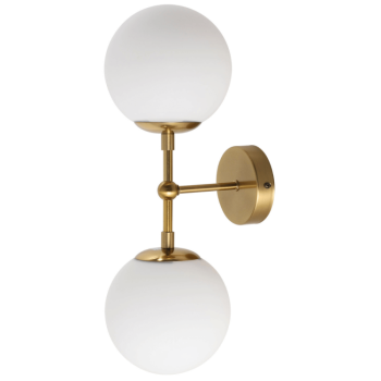 Fali lámpa DORADO arany 2x40W E14 Light Prestige