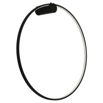 Fali lámpa Tükör fekete L 1x50W LED 90 cm Light Prestige