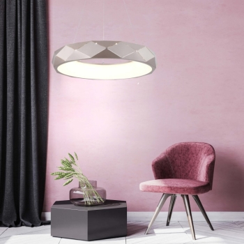 REUS arany 1x36W LED-es függőlámpa Light Prestige