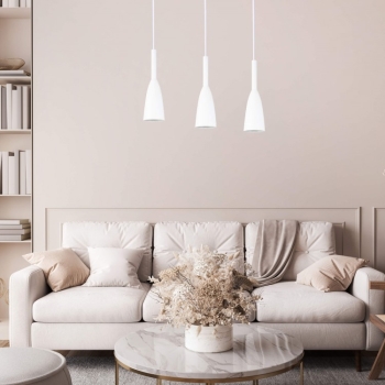 SOLIN függőlámpa fehér 3x60W E27 Light Prestige fehér fény