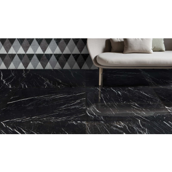 MARQUINA BLACK 60X120 EP Museum by Peronda fal- és padlócsempe