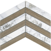 SUPREME FEHÉR COGNAC CHEVRON falicsempe 30X21.9 Museum by Peronda