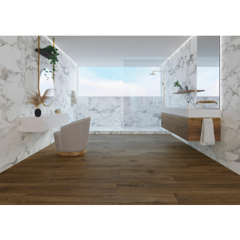 HAUTE WHITE SHAPED fal- és padlólap 100x100 Museum by Peronda
