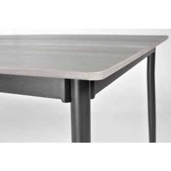 BOSANO alumínium kerti asztal 150 x 90 cm - fekete