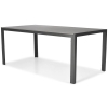 PARMA alumínium kerti asztal 180 x 90 cm - fekete