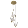 MARIPOSA arany 3xLED függesztéklámpa Light Prestige LP-1715/3P