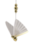 MARIPOSA arany 3xLED függesztéklámpa Light Prestige LP-1715/3P