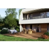 BERGDECK PURE Teak kompozit teraszburkolat, csiszolt 240 × 15 × 2,5 cm