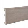 Hibrid PVC szegélyléc Alpha 80mm 2.4m Unique Oak