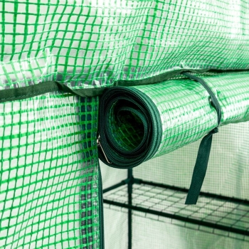 Üvegház Fóliaalagút kertbe és erkélyre 1,40 x 0,70 x 2,0 m zöld