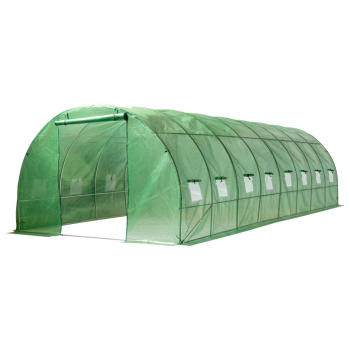 Kerti alagút 3,0 x 6,0 x 2,0 m - 18,0m2 zöld