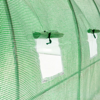 Kerti alagút 3,0 x 6,0 x 2,0 m - 18,0m2 zöld
