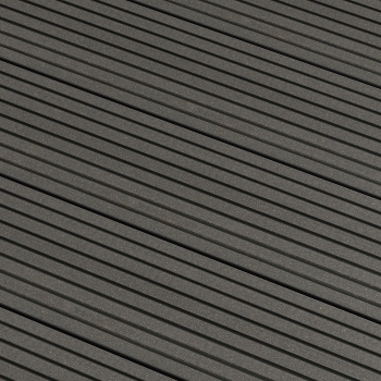 BERGDECK B150 kompozit deszkapadló, fekete, csiszolt 240 × 15 × 2,5 cm