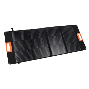 Összecsukható napelem a 18 V-os tápegység töltéséhez, 100 W
