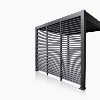 LAMELLÁS PANEL PERGOLÁHOZ 80 TÖMÖR / 88 BASIC