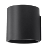Fali lámpa ORBIS 1 fekete 1x40W G9 Sollux Lighting