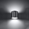 Fali lámpa INEZ szürke 1x40W G9 Sollux Lighting