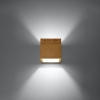 Fali lámpa QUAD natúr fa 1x40W G9 Sollux Lighting