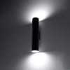 Fali lámpa LAGOS 2 fekete 2x10W GU10 Sollux Lighting