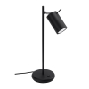 RING íróasztali lámpa fekete 1x40W GU10 Sollux Lighting