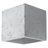 Fali lámpa QUAD beton 1x40W G9 Sollux Lighting 1x40W G9