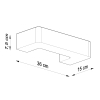 MAGNET kerámia fali lámpa 1x60W E27 Sollux Lighting