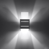 LORETO fali lámpa szürke 1x40W G9 Sollux Lighting