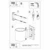 ORBIS 1 fali lámpa antracit 1x40W G9 Sollux Lighting