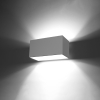 Fali lámpa QUAD MAXI fehér 2x40W G9 Sollux Lighting