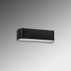 Fali lámpa LOKKO fekete 2x60W E27 Sollux Lighting