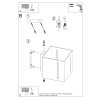 Fali lámpa PIXAR szürke 1x40W G9 Sollux Lighting 1x40W G9