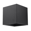 Fali lámpa QUAD 1 fekete 1x40W G9 Sollux Lighting