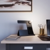 Íróasztali lámpa INCLINE fekete 1x60W E27 Sollux Lighting