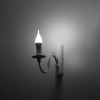 Fali lámpa MINERWA fehér 1x40W E14 Sollux Lighting 1x40W E14