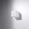 Fali lámpa LOBO fehér 1x40W G9 Sollux Lighting
