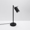 RING íróasztali lámpa fekete 1x40W GU10 Sollux Lighting