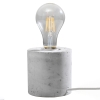 SALGADO beton 1x60W E27 asztali lámpa Sollux Lighting