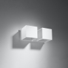 Fali lámpa QUAD 2 fehér 2x40W G9 Sollux Lighting