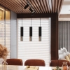 Fali lámpa LOOPEZ fekete/króm 2x40W GU10 Sollux Lighting
