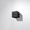 Fali lámpa LOBO fekete 1x40W G9 Sollux Lighting