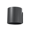ORBIS 1 fali lámpa antracit 1x40W G9 Sollux Lighting