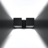 Fali lámpa QUAD 2 fekete 2x40W G9 Sollux Lighting