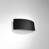 Fali lámpa MAGNUS fekete 2x40W G9 Sollux Lighting
