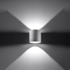 Fali lámpa ORBIS 1 fehér 1x40W G9 Sollux Lighting