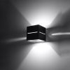 Fali lámpa LOBO fekete 1x40W G9 Sollux Lighting