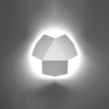 Fali lámpa TRE fehér 2x40W G9 Sollux Lighting